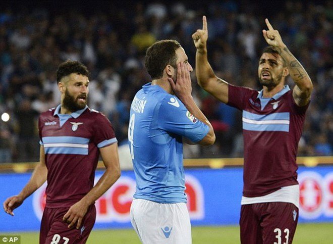 Higuain đá hỏng penalty, Napoli vỡ mộng dự Champions League