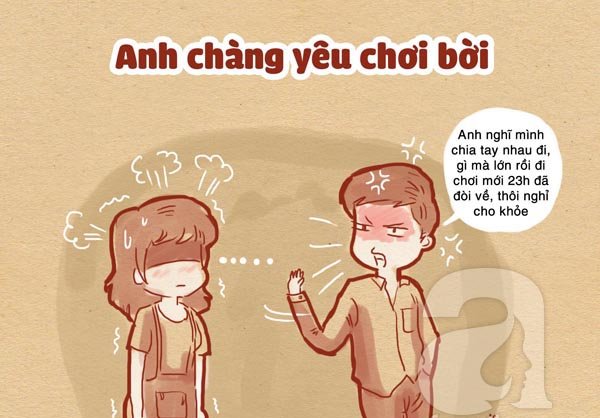 Sự đối lập giữa kẻ yêu chơi bời và chàng trai yêu thật lòng