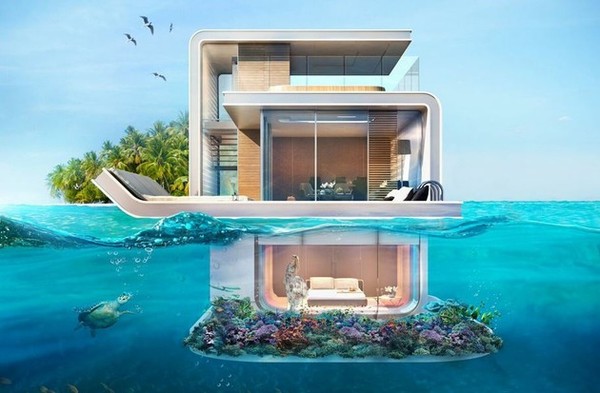 Cận cảnh biệt thự "đẹp như mơ" trên biển dành cho giới thượng lưu tại Dubai