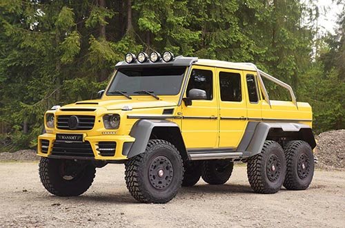 Mercedes-Benz AMG 6x6 với sức mạnh 840 mã lực