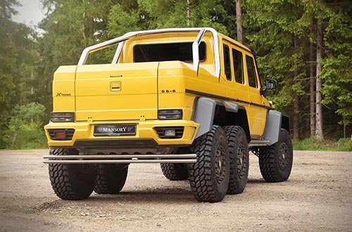 Mercedes-Benz AMG 6x6 với sức mạnh 840 mã lực