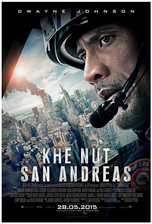 Phim “Khe nứt San Andreas“: Mãn nhãn và xúc động