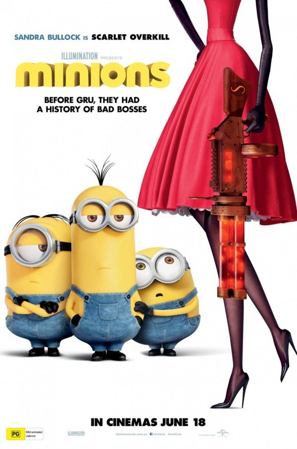 Lũ Minions trần như nhộng trên poster mới nhất