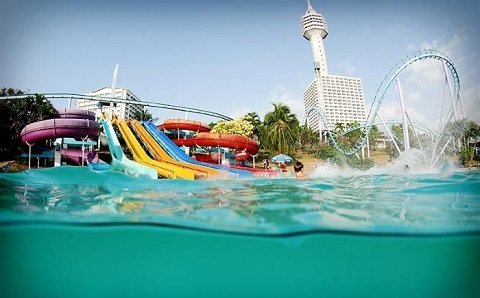 Vui thú với công viên nước Pattaya
