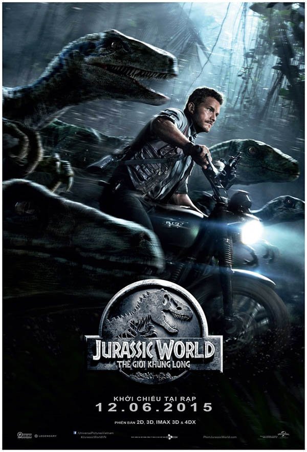 Thương hiệu phim khủng long hồi sinh với 'Jurassic World'