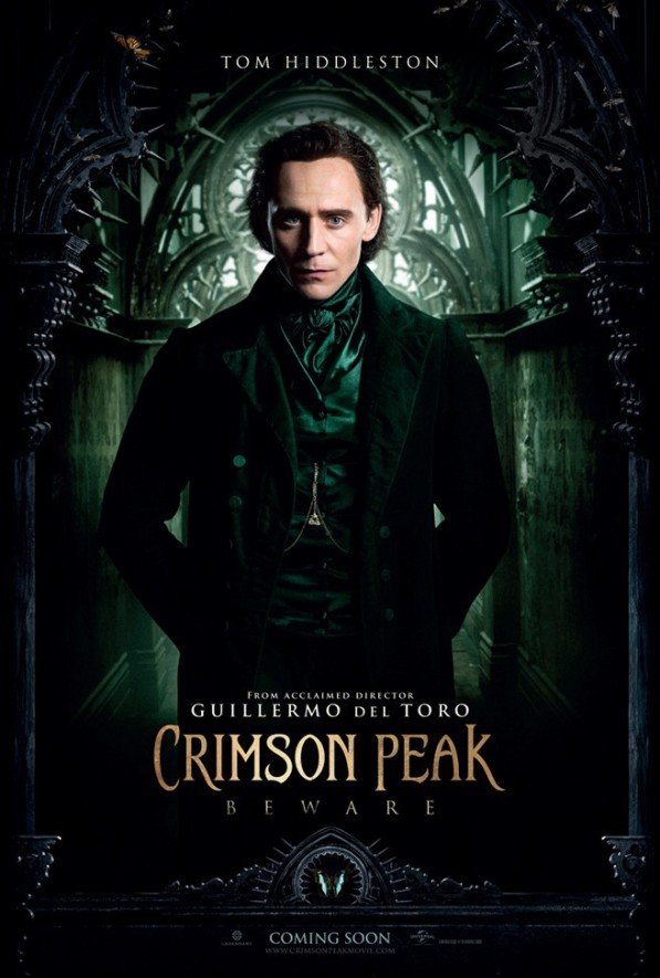 “Kẻ ác điển trai” u ám đến lạnh người trên poster “Crimson Peak”