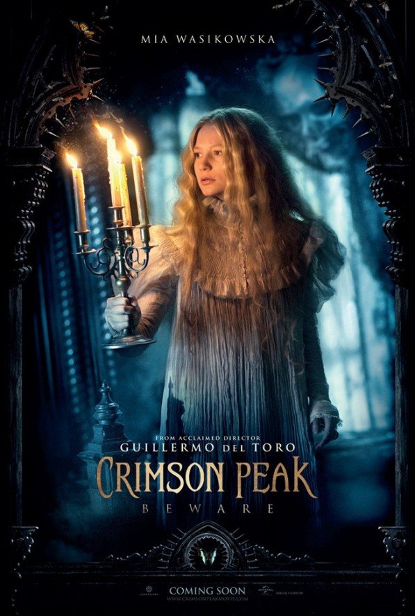 “Kẻ ác điển trai” u ám đến lạnh người trên poster “Crimson Peak”