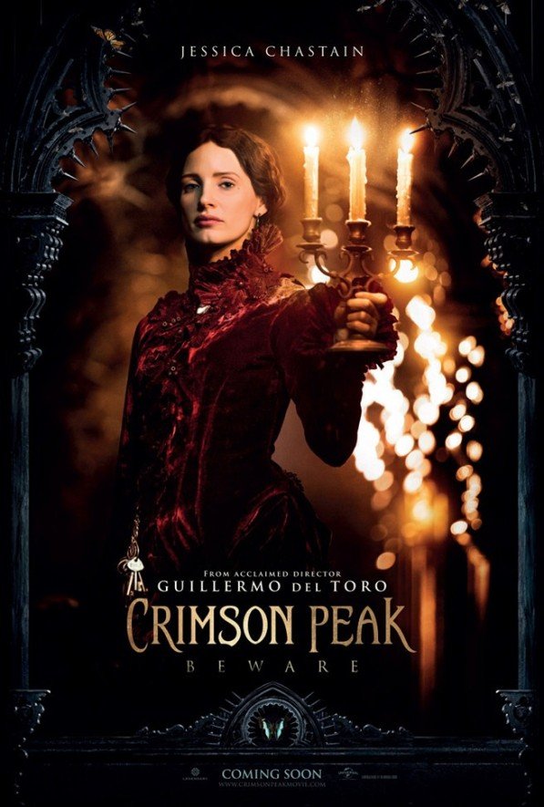 “Kẻ ác điển trai” u ám đến lạnh người trên poster “Crimson Peak”