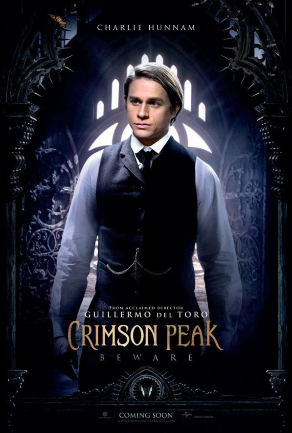 “Kẻ ác điển trai” u ám đến lạnh người trên poster “Crimson Peak”