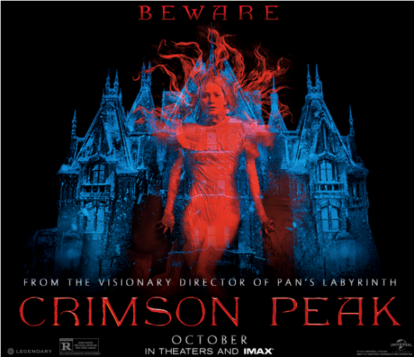 “Kẻ ác điển trai” u ám đến lạnh người trên poster “Crimson Peak”