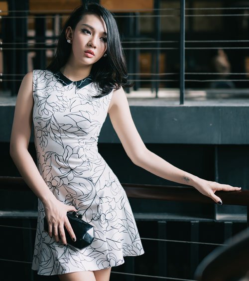 Biến hóa phong cách với tông đen-trắng kinh điển