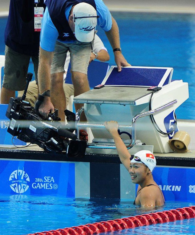 Ánh Viên đạt 3 chuẩn A Olympic ở SEA Games 28