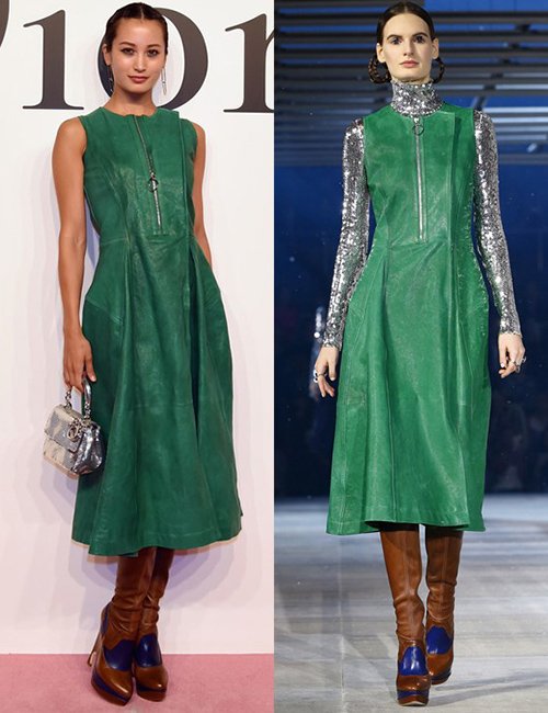 Sao châu Á tỏa sáng trong các thiết kế chớm Thu của Dior