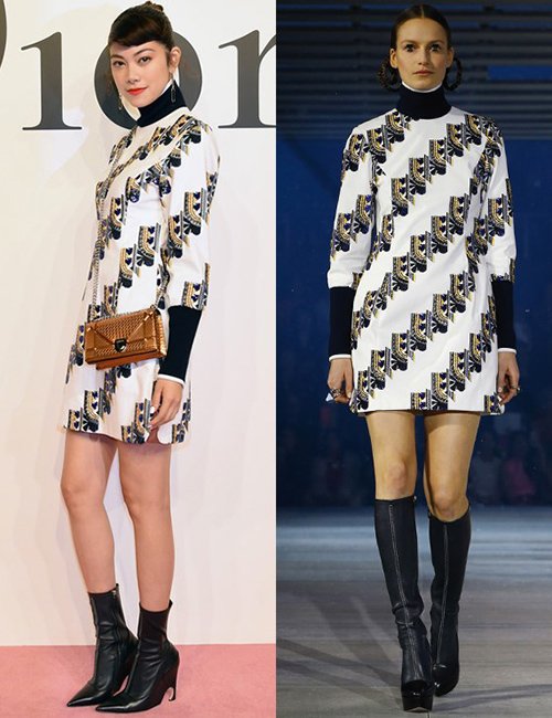 Sao châu Á tỏa sáng trong các thiết kế chớm Thu của Dior