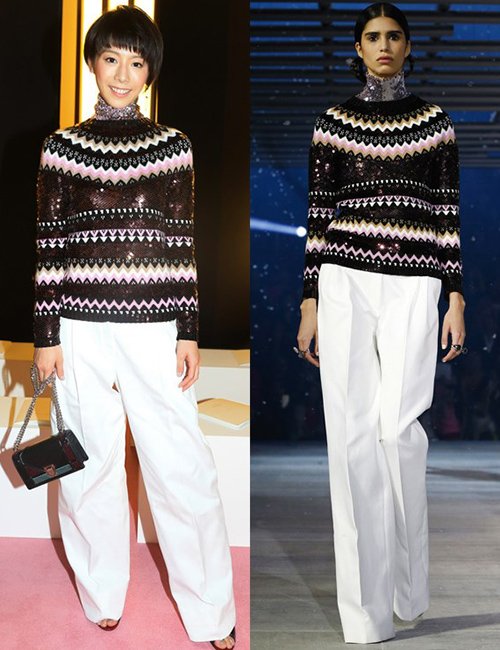 Sao châu Á tỏa sáng trong các thiết kế chớm Thu của Dior