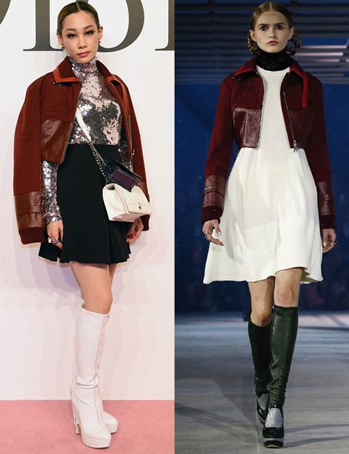 Sao châu Á tỏa sáng trong các thiết kế chớm Thu của Dior