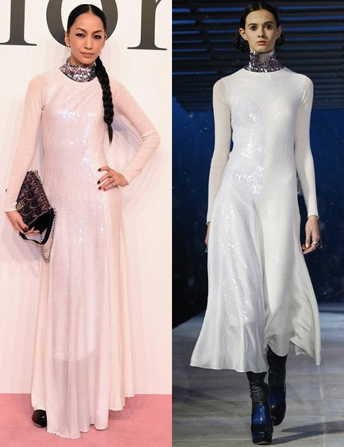 Sao châu Á tỏa sáng trong các thiết kế chớm Thu của Dior