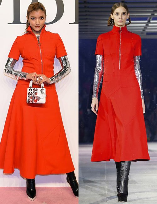 Sao châu Á tỏa sáng trong các thiết kế chớm Thu của Dior