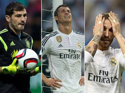 Real: Nếu Ronaldo, Ramos, Casillas cùng ra đi…