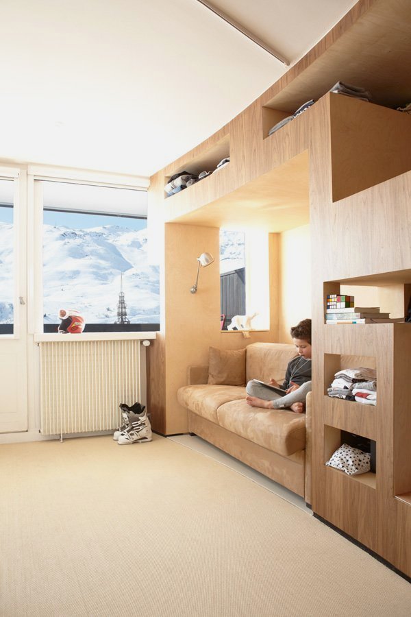 Căn hộ 55m² có đến 8 chốn ngủ riêng tư cực chất cho đại gia đình