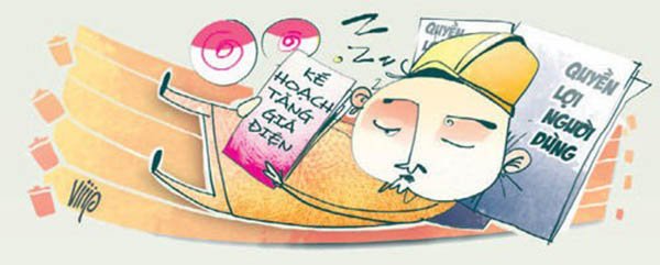 Sốc với tiền điện tăng 100%