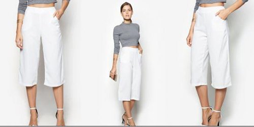 Xu hướng thời trang: Quần culottes mặc thế nào để thật sành điệu?