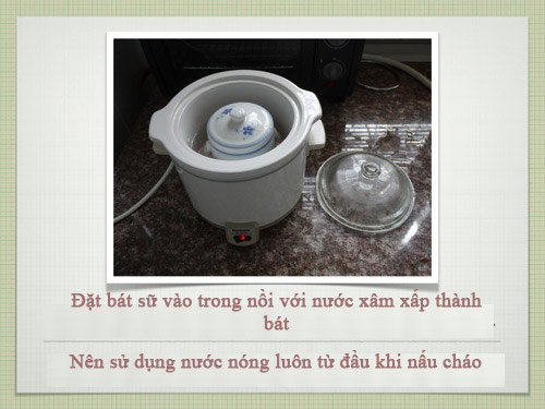 Công thức nấu cháo siêu chuẩn cho con