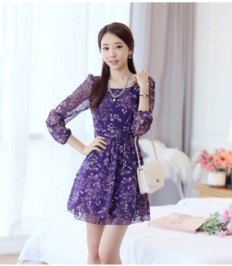 Rạng rỡ đến công sở đầu tuần với váy voan dịu dàng