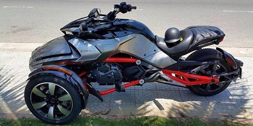 Can-Am Spyder F3S 2015 bất ngờ xuất hiện tại Đà Nẵng