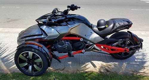 Can-Am Spyder F3S 2015 bất ngờ xuất hiện tại Đà Nẵng