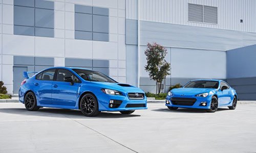 Subaru giới thiệu phiên bản mới của mẫu BRZ coupe và WRX STI