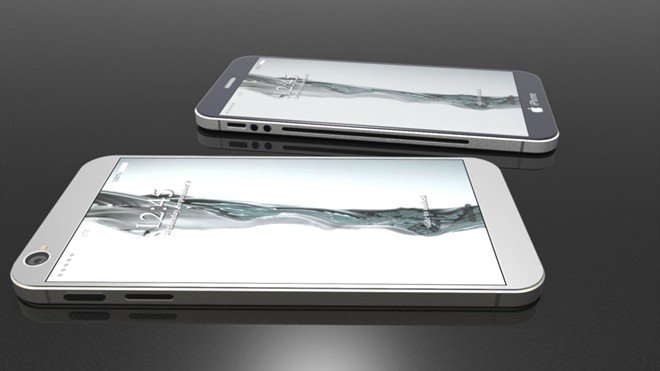 Ý tưởng iPhone 8 có 2 màn hình, viền bezel siêu mỏng