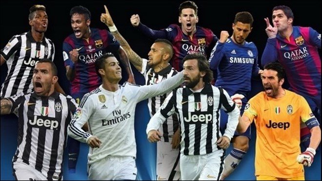 UEFA công bố danh sách rút gọn Cầu thủ xuất sắc nhất 2014-15