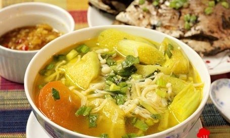 Cách làm canh nấm kim châm nấu chua