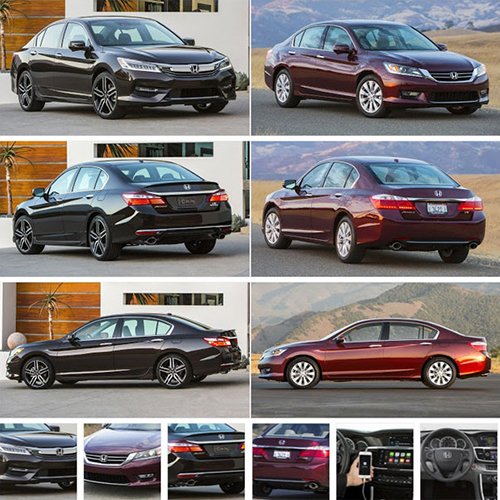 Honda Accord 2016 bất ngờ ra mắt, công nghệ ấn tượng hơn