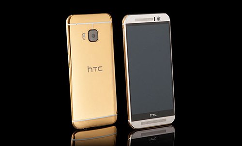 Ngắm HTC One M9 phiên bản vàng 24k giá gần 53 triệu VNĐ