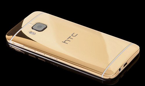 Ngắm HTC One M9 phiên bản vàng 24k giá gần 53 triệu VNĐ