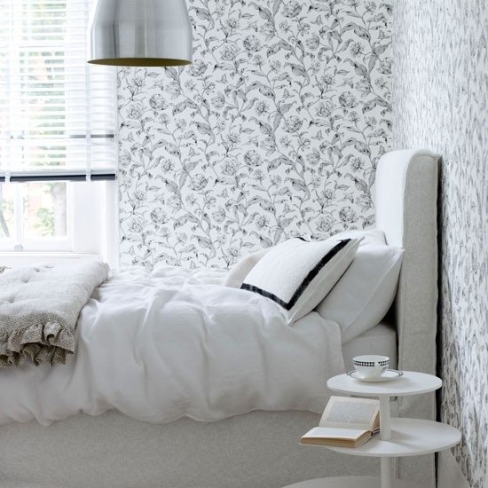 Mát mắt với những phòng ngủ được trang trí bằng sắc trắng dịu êm