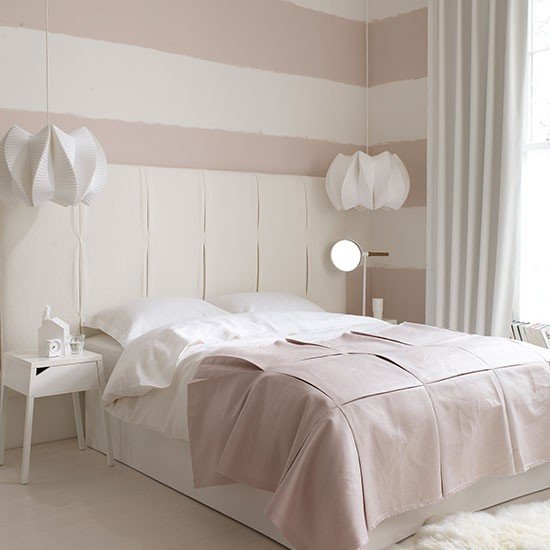 Mát mắt với những phòng ngủ được trang trí bằng sắc trắng dịu êm