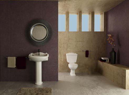 Mẹo thiết kế không gian nhà vệ sinh sạch và đẹp