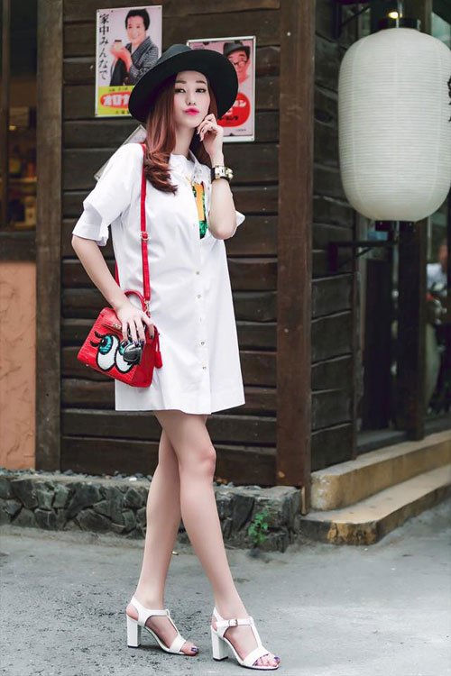 Ấn tượng với gu street style sành điệu của diễn viên Khánh My