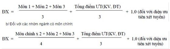 ĐH Bách Khoa Hà Nội dự kiến điểm chuẩn từng nhóm ngành