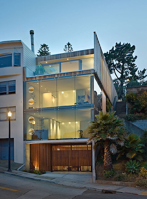 Tinh tế ngôi nhà phố bằng kính ở San Francisco