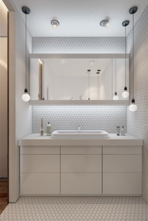 So sánh thiết kế cực chuẩn của 2 căn hộ 1 phòng ngủ có diện tích 47m²