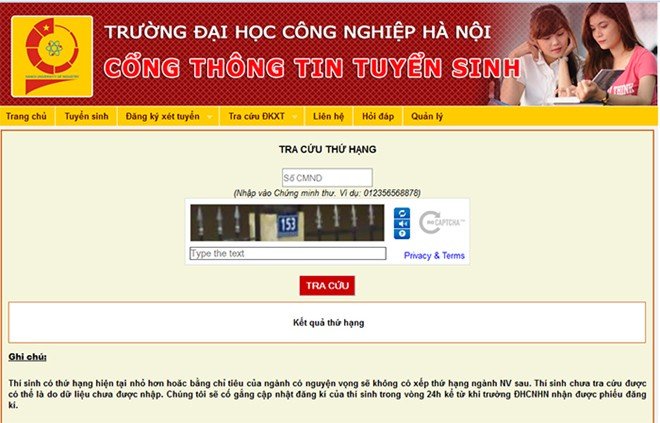 Trăm kiểu công bố danh sách xét tuyển, thí sinh hoang mang