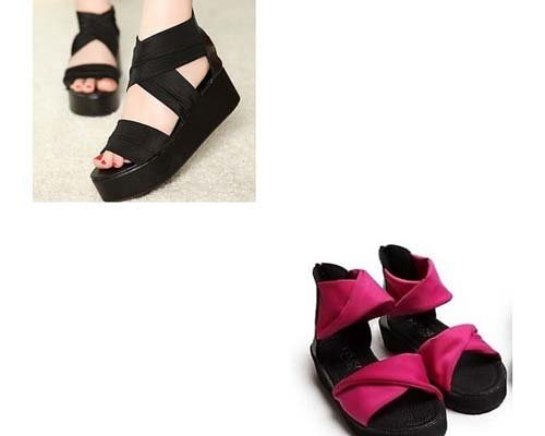 Cách diện sandal vải lãng mạn đón Thu sang