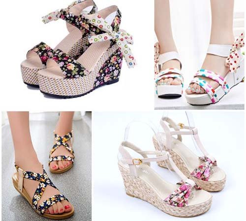 Cách diện sandal vải lãng mạn đón Thu sang