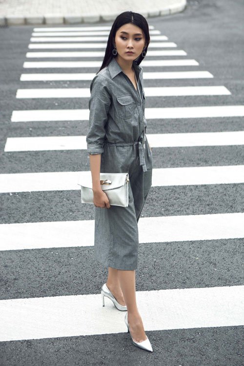 Rũ bỏ sự nhàm chán của quần ống rộng cho dân công sở