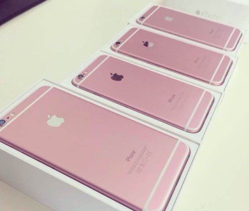 Lộ ảnh thực tế iPhone 6s màu hồng