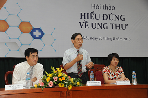 Hiểu đúng về ung thư qua kinh nghiệm của chuyên gia, bác sĩ